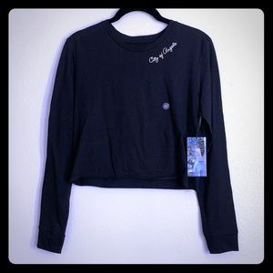 NWT Kendall + Kylie city of angels crop top